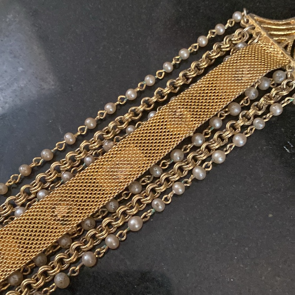 Vintage Bracelet 7 inch - Picture 7 of 8